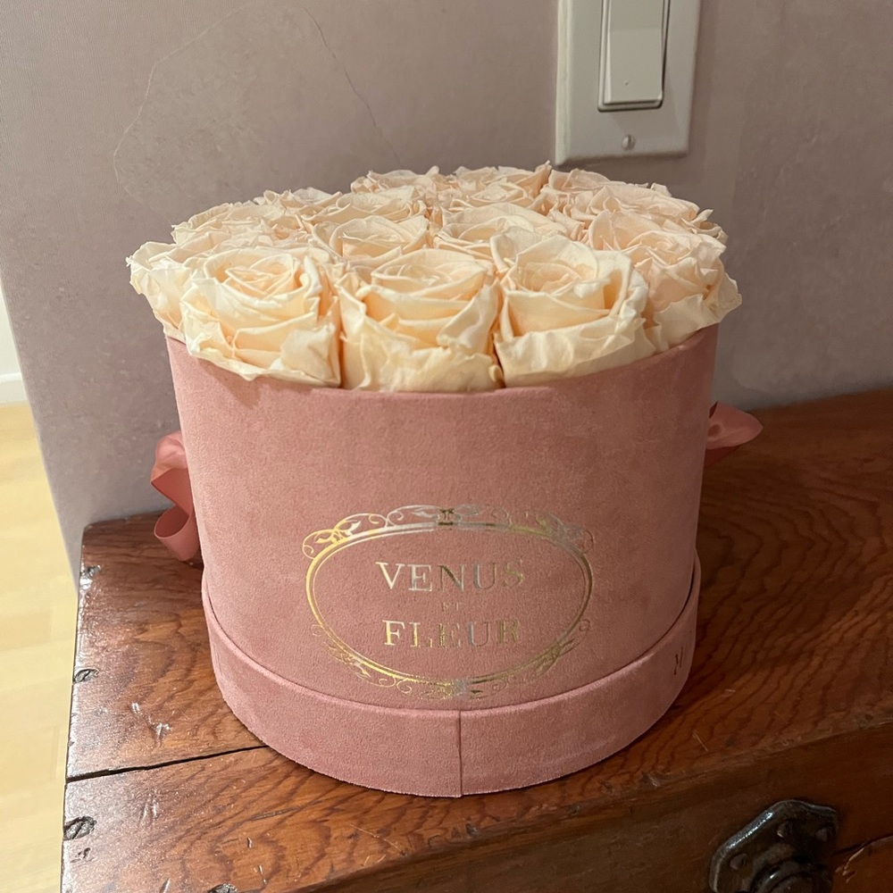 Venus Et Fleur Pink Faux Floral Arrangement